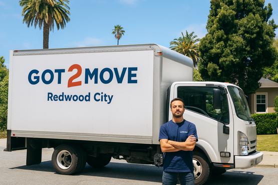 Got2Move moving truck for a move in Redwood City